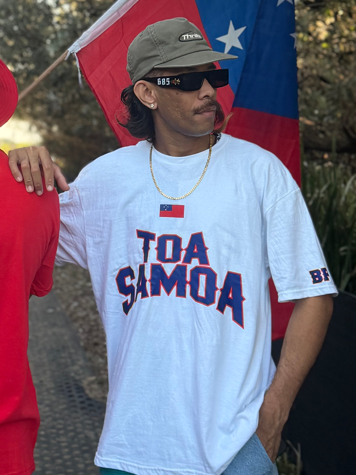 Toa Samoa 685 White & blue